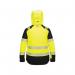 Portwest Pw3 High Visibility Womens Winter Jacket YellowBlack Small T162YBRS POW44380