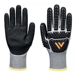 Portwest Impact F13 Nitrile Foam Waterproof Glove 1 Pair GreyBlack