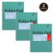 Pukka Pad Ruled Wirebound Metallic Jotta Notebook 200 Pages A4 (3 Pack) JM018 PP00022