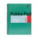 Pukka Pad Ruled Wirebound Metallic Jotta Notebook 200 Pages A4 (3 Pack) JM018 PP00022
