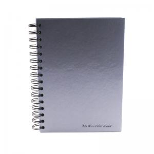 Pukka Pad Silver Ruled Wirebound Notebook 160 Pages A5 Pack of 5
