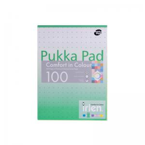 Pukka Pad A4 Refill Pad Green Pack of 6 IRLEN50GREEN PP00926