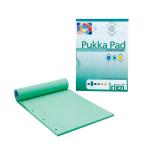 Pukka Pad A4 Refill Pad Green (Pack of 6) IRLEN50GREEN PP00926