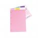 Pukka Pad A4 Refill Pad Rose (Pack of 6) IRLEN50ROSE PP00929