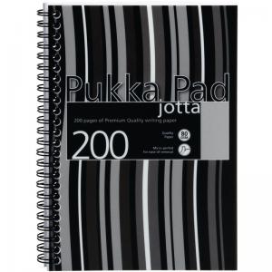 Click to view product details and reviews for Pukka Pad Stripes Polypropylene Wirebound Jotta Notebook 200 Pages A5.