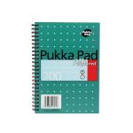 Pukka Pad Square Wirebound Metallic Jotta Notepad 200 Pages A5 (Pack of 3) JM021SQ PP01361