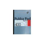 Pukka Pad Ruled Metallic Four-Hole Refill Pad Side Bound 400 Pages A4 (Pack of 5) REF400 PP01380