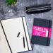 Pukka Pad Soft Cover Notebook A5 192 Pages Black (Pack of 3) 6981-SGN PP06981