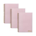 Pukka Pads Carpe Diem Wirebound Hardback Notebook Pink B5 9376-CD PP09376