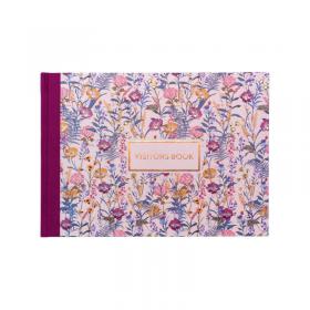 Pukka Pad Bloom Visitors Book Cream 9688-BLM PP09688