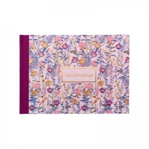 Pukka Pad Bloom Visitors Book Cream 9688-BLM PP09688