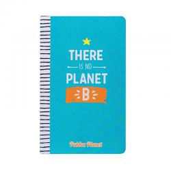 Pukka Planet Notepad No Planet B Soft Cover Blue 9703-SPP PP09703