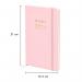 Pukka Pad Carpe Diem 2024 Diary Softcover 130x210mm Pink 9807-CD PP09807