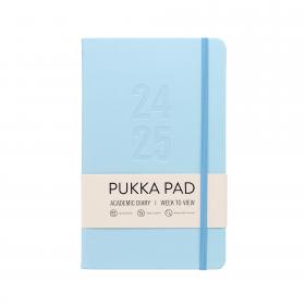 Pukka Pad Academic Diary 2425 Pastel Blue 9969-ACD PP09969