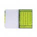 Pukka Pad Recycled Project Book A4 Green (Pack of 3) 6050-REC PP16050