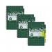 Pukka Pad Recycled Project Book B5 Green (Pack of 3) 6052-REC PP16052