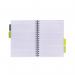 Pukka Pad Recycled Project Book B5 Green (Pack of 3) 6052-REC PP16052