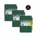 Pukka Pad Recycled Project Book B5 Green (Pack of 3) 6052-REC PP16052