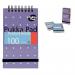 Pukka Pad Ruled Wirebound Pocket Notebook 100 Pages A7 Metallic (Pack of 6) 6254-MET PP16254