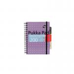 Pukka Pad Executive Ruled Wirebound Project Book A5 (3 Pack) 6336-MET PP16336