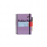 Pukka Pad Executive Ruled Wirebound Project Book A5 (3 Pack) 6336-MET PP16336