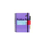 Pukka Pad Executive Ruled Wirebound Project Book A5 (Pack of 3) 6336-MET PP16336