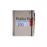 Pukka Pad Executive Ruled Wirebound Project Book A4 (3 Pack) 6970-MET PP16970