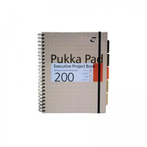 Pukka Pad Executive Ruled Wirebound Project Book A4 3 Pack 6970-MET