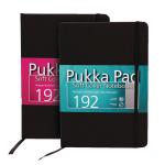 Pukka Pad Signature Soft Cover Notebook Casebound A5 Black (Pack of 3) 7746-SIG PP16981