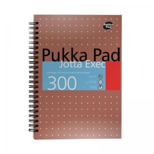 Pukka Pad Ruled Metallic Wirebound Executive Jotta Notepad 300 Pages
