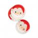 Pukka Party Paper Plates Christmas Santa Design (Pack of 8) PTY554 PP17986