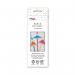 Pukka Party Umbrella Drinking Straws Assorted (Pack of 12) PTY579 PP18311
