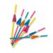 Pukka Party Umbrella Drinking Straws Assorted (Pack of 12) PTY579 PP18311