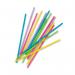 Pukka Party Flexible Drinking Straws Assorted (Pack of 24) PTY580 PP18314