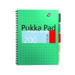 Pukka Pad Metallic Cover Wirebound Project Book B5 (Pack of 3) 8518-MET PP18518