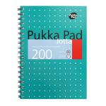 Pukka Pad Metallic Cover Wirebound Jotta Notebook B5 (Pack of 3) 8520-MET PP18520