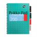 Pukka Pad Metallic Cover Wirebound Project Book A4+(3 Pack) 8521-MET PP18521