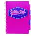 Pukka Pad Vision Wirebound Project Book A4 Pink (Pack of 3) 8609-VIS