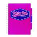 Pukka Pad Vision Wirebound Project Book A5 Pink (Pack of 3) 8611-VIS