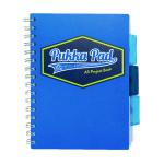 Pukka Pad Vision Wirebound Project Book A5 Blue (Pack of 3) 8612-VIS PP18612
