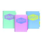 Pukka Pad Pastel Project Book A4 (Pack of 3) 8630-PST PP18630