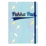 Pukka Pad Glee Journal Notebook A5 Light Blue (Pack of 3) 8684-GLE PP18684