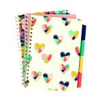 Pukka Floral Love Project Books B5 Assorted (Pack of 3) 9033-CD PP19033