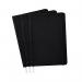 Pukka Softcover Journal Black (3 Pack) 9372-CD PP19372