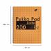 Pukka Pad Kraft Jotta Notebook A4 (Pack of 3) 9565-KRA PP19565