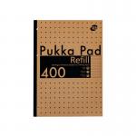 Pukka Pad Refill Pad 400 pages A4 (Pack of 5) 9568-KRA PP19568