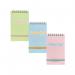 Pukka Pad Pastel Pocket Book A7 Assorted (Pack of 6) 2017-PST PP32017