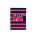 Pukka Pad Jotta A5 Notebook Feint Ruled With Margin 200 Pages Navy/Pink (Pack of 3) 6676-NVY