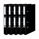 Pukka Brights Lever Arch File A4 Black (10 Pack) BR-7757 PP37757