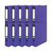 Pukka Brights Lever Arch File A4 Purple (10 Pack) BR-7762 PP37762